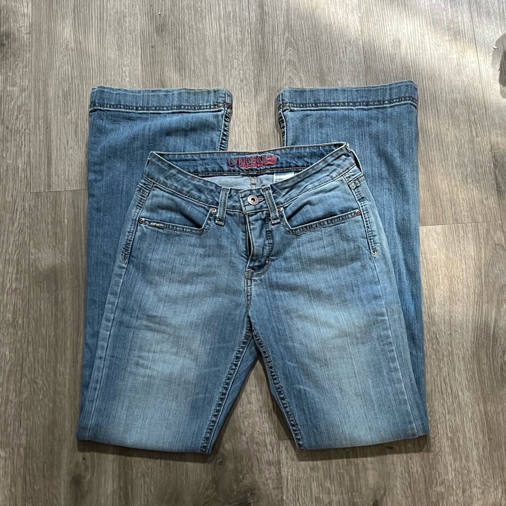 Lynden Cinch flare jeans